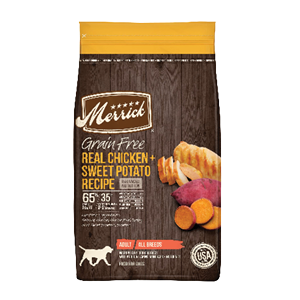 Merrick Grain Free Real Chicken Sweet Potato Recipe